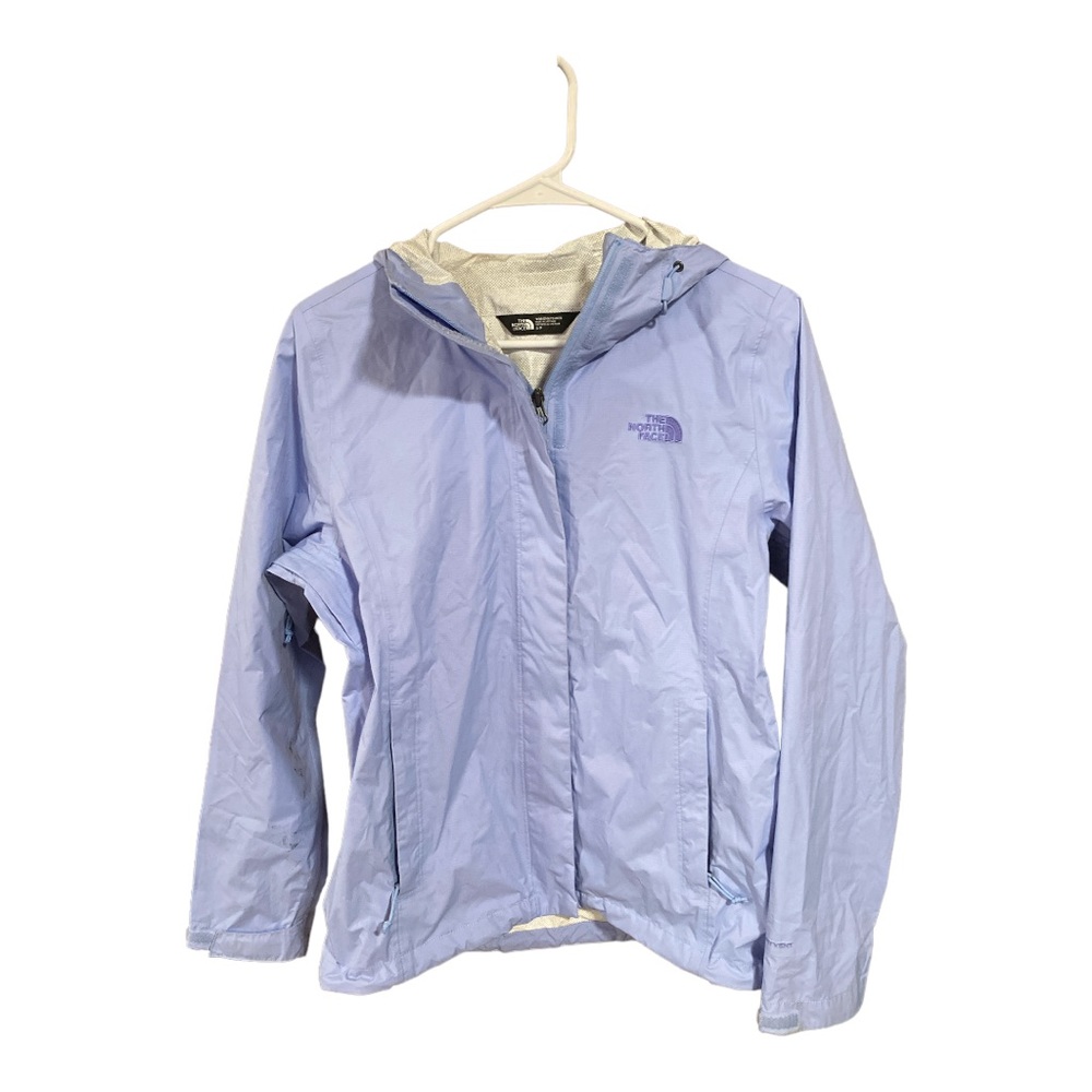 The North Face Rain Jacket Windbreaker DryVent Waterproof Blue Small